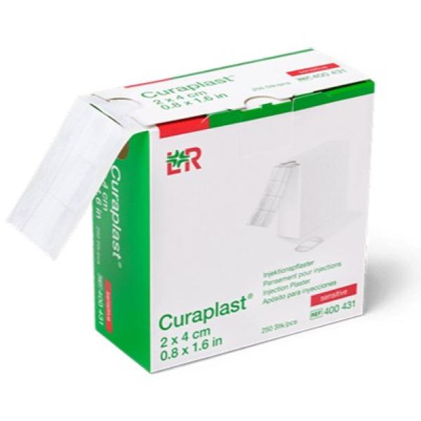 Curaplast Sens. Injektionspflaster 2 x 4 cm 250 Stk.